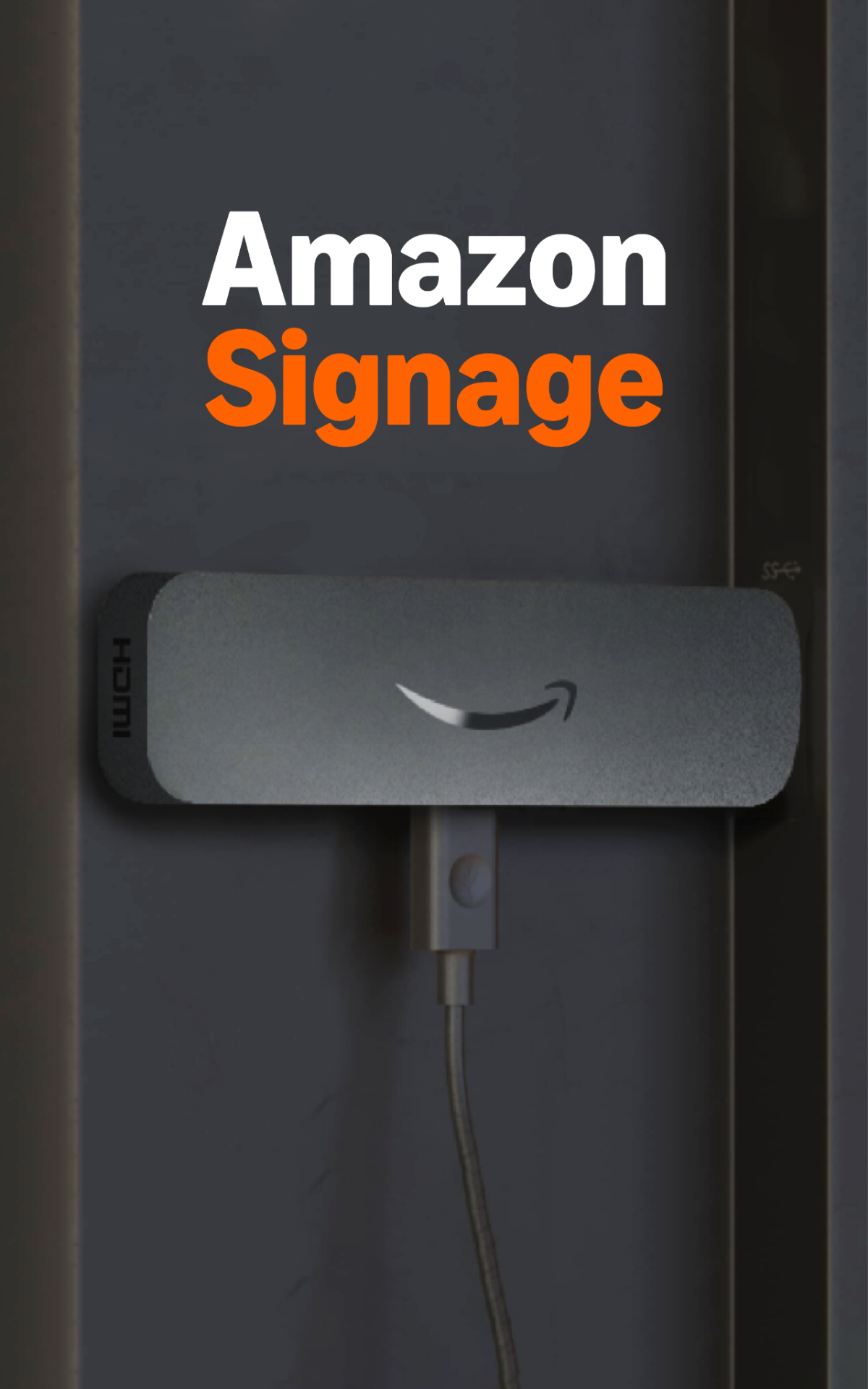 Amazon Signage Stick